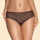 Sexy Sheer Bikini Panties Polka Dot Pattern Ajour Lingerie Capriccio T88