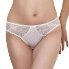 Semi Sheer Lace Bikini Panty New Lauma Lingerie Sparkling Bridal 91E50 Semi Sheer Lace Bikini Panty New Lauma Lingerie Sparkling Bridal 91E50