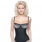 Houndstooth Style Corset Bustier New Rosme Lingerie Gabriela Houndstooth Style Corset Bustier New Rosme Lingerie Gabriela