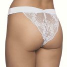 Sexy Lace Tanga Panty New Soft Sheer Rosme Lingerie Felicia Bridal White 620731 Sexy Lace Tanga Panty New Soft Sheer Rosme Lingerie Felicia Bridal White 620731