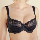 Lace Full Figure Underwire Bra New Rosme Lingerie Black Lace Full Figure Underwire Bra New Rosme Lingerie Black