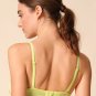 Gossard Glossies Sunny Lime Sheer Bra NWT Molded Transparent Lingerie 6271