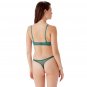 Gossard Glossies Lace Jade Sheer Mesh Thong Panty 13006 NWT Green Lingerie