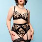 Dita Von Teese Rosabelle G-String NWT Luxury Transparent Women's Lingerie D23027