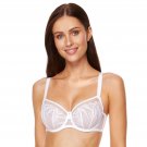 Sheer Mesh Balconette Underwire Bra New Lingerie Gorteks Angel White Sheer Mesh Balconette Underwire Bra New Lingerie Gorteks Angel White