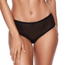 Sheer See Through Mesh Bikini Panty New Plus Size Underwear Venice Black