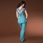 Soft Long Pajama Pants NWT Women's Lounge Wear Vova Cosima Turquoise