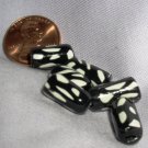Black & White Bar Bead