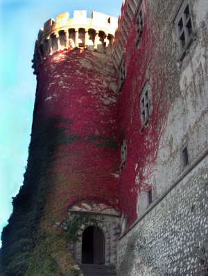 5x7 Odescalchi Castle- signed 5x7 matted print