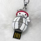 data traveler flash drive necklace 4 GB