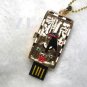data traveler flash drive necklace 4 GB