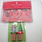 Christmas Wine Charms and Bottle Stoppers