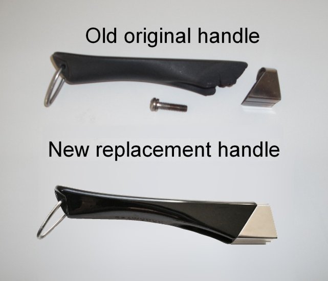 Amway Queen Cookware LONG replacement handle in original style nonOEM