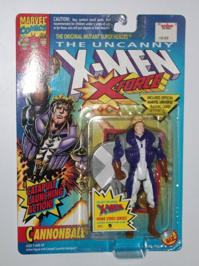 X MEN 1993 X FORCE CANNONBALL (purple) Action Figure