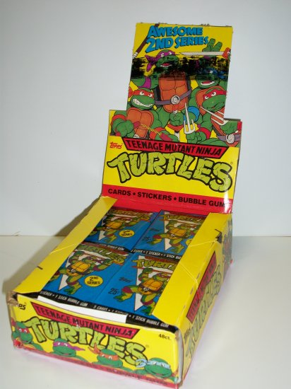 TEENAGE MUTANT NINJA TURTLES 1990 UNOPENED Trading Card Pack