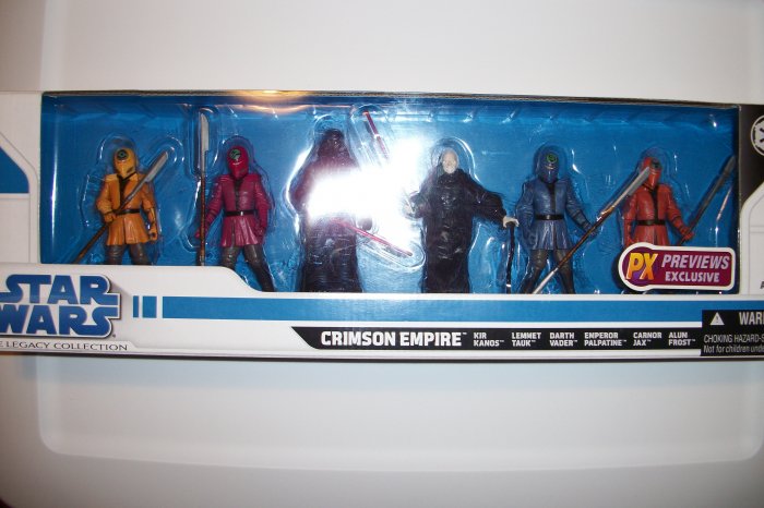 STAR WARS CRIMSON EMPIRE SET THE LEGACY COLLECTION FIGURE PREVIEWS EXCLUSIVE