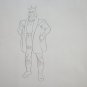 HE MAN AUTHENTIC KING RANDOR ANIMATION CEL