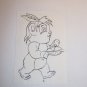 EWOK ANIMATION CEL WOKLING (001)