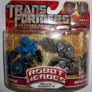TRANSFORMERS ROBOT HEROES CHROMIA/ MEGATRON Figures