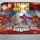 IRON MAN SUPERHERO SQUAD 4 PACK figures