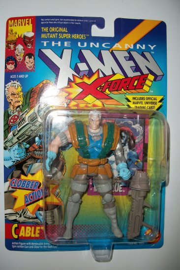 X Men 1992 X Force Cable (1st Ed) Action Figure