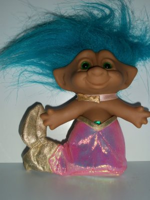 mermaid troll doll
