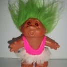 DAM/ NORFIN 1986 "GREEN HAIR BALLERINA" TROLL DOLL