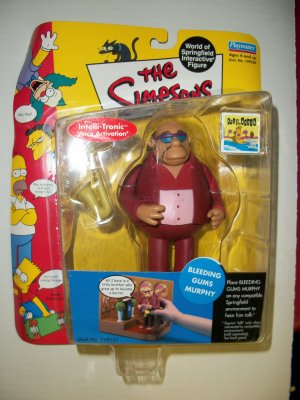 SIMPSONS INTERACTIVE BLEEDING GUMS MURPHY Action Figure