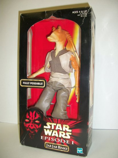 jar jar binks alarm clock doll