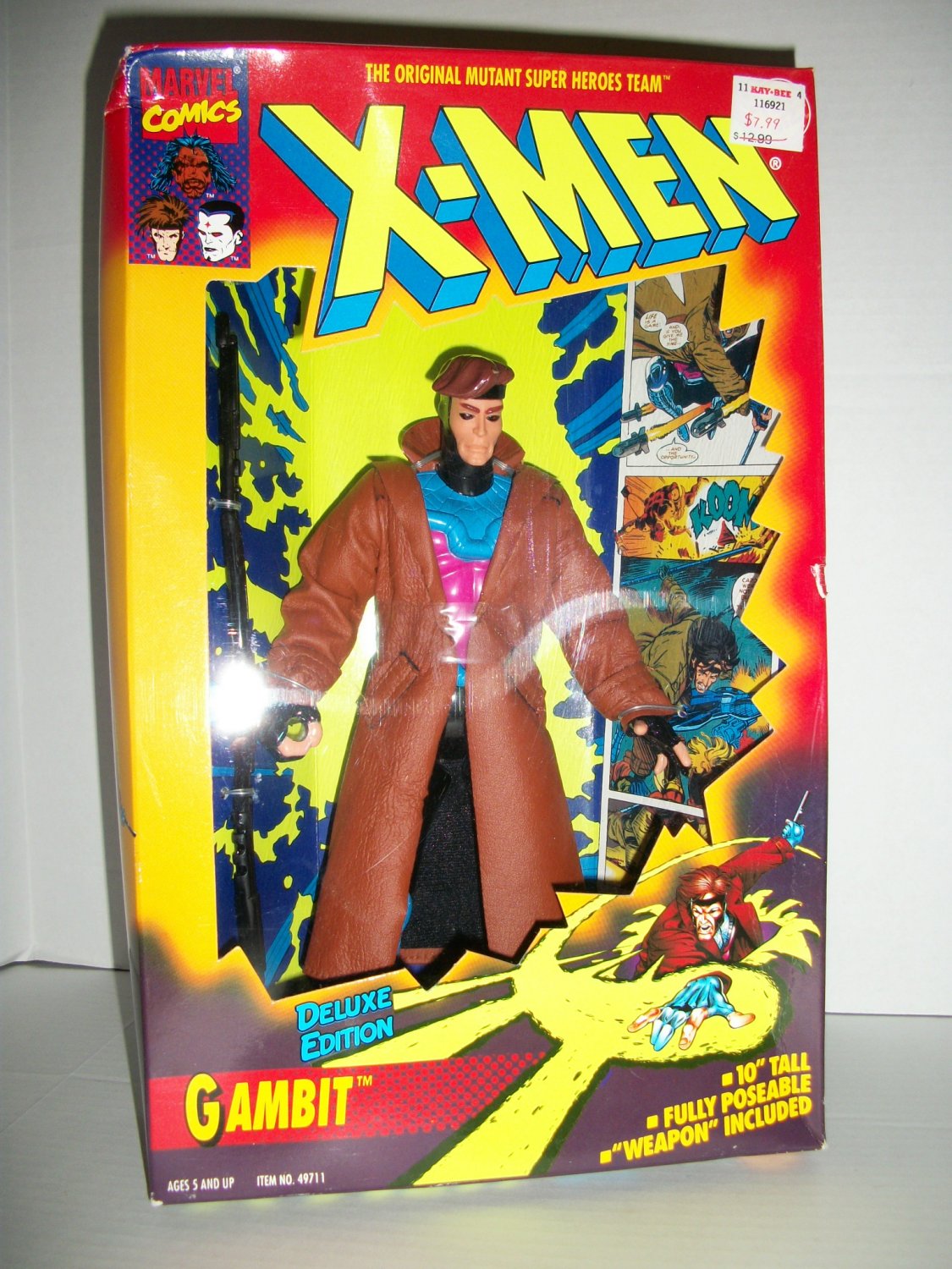 marvel gambit toys