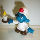 SMURF VINTAGE CANDLE Figure