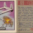 TOPPS 1952 "WINGS"  #69 C-119 PACKET Trading Card