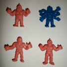 M.U.S.C.L.E. FIGURES LOT of 4 (A)