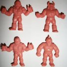 M.U.S.C.L.E. FIGURES LOT of 4 (E)