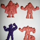 M.U.S.C.L.E. FIGURES LOT of 4 (H)