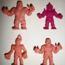 M.U.S.C.L.E. FIGURES LOT of 4 (I)