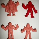 M.U.S.C.L.E. FIGURES LOT of 4 (J)