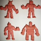 M.U.S.C.L.E. FIGURES LOT of 4 (L)