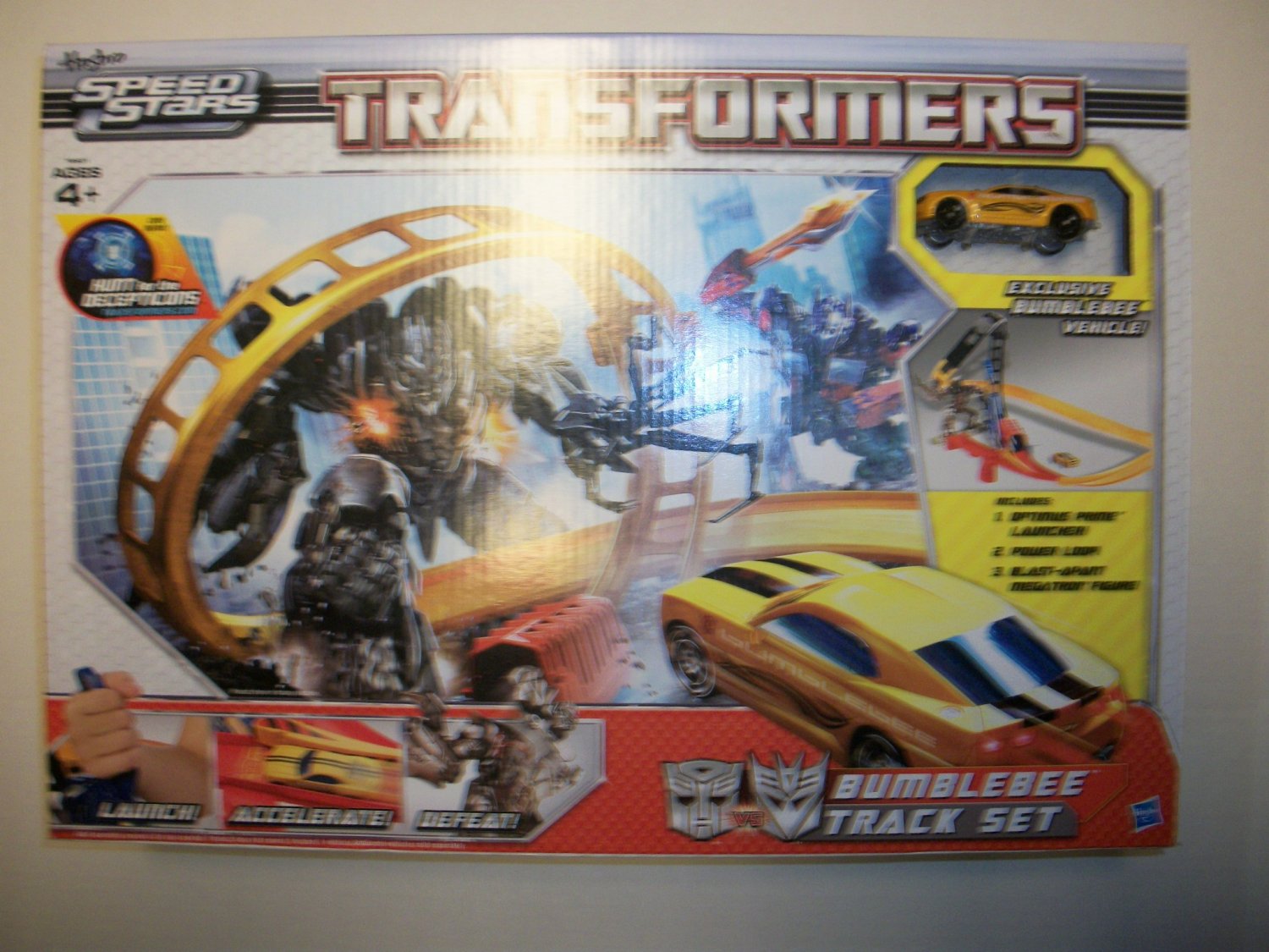 TRANSFORMERS SPEED STARS BUMBLEBEE TRACK SET