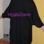 Two-piece Overhead Jilbab- T1, Black