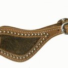 Showman Spur Straps With Hair on