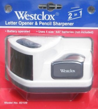 Westclox Envelope Opener & Pencil Sharpener