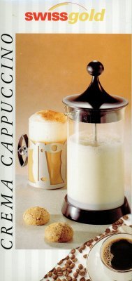 SwissGold Crema Cappuccino Milk Frother