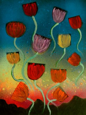 Tulips Ascending