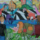 Ladies shopping in the Toon