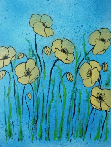 Yellow Poppies