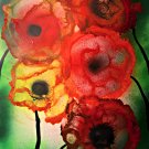 Fiori astratti in fiore