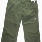 OLD NAVY Green Khaki Capri Pants Womens 1 NEW (402560)