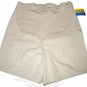 REBEL Tan Denim Maternity Shorts Sz 10 NEW