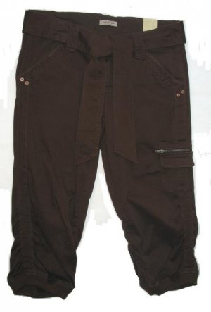 ARIZONA Rust Brown Juniors Capri Pants Sz 11 NEW $34